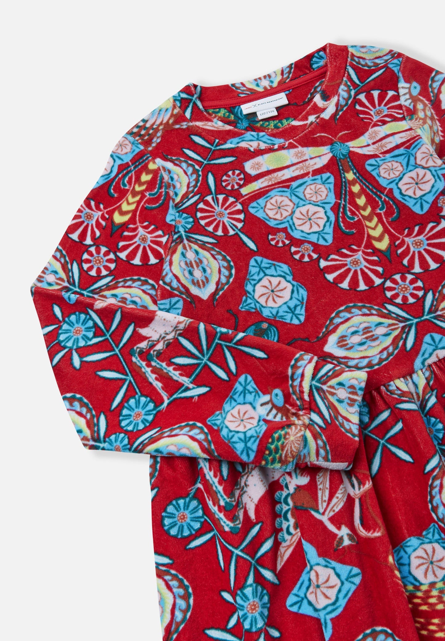 Reima x Klaus Haapaniemi Toddler & Kids Velour Dress - Samettiruusu