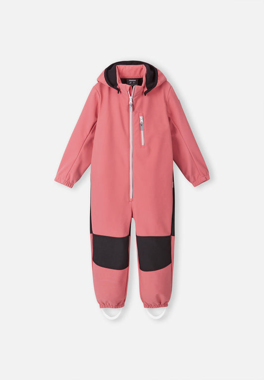 Fleece-Lined Water-Resistant Softshell Outdoor Playsuit - Nurmes