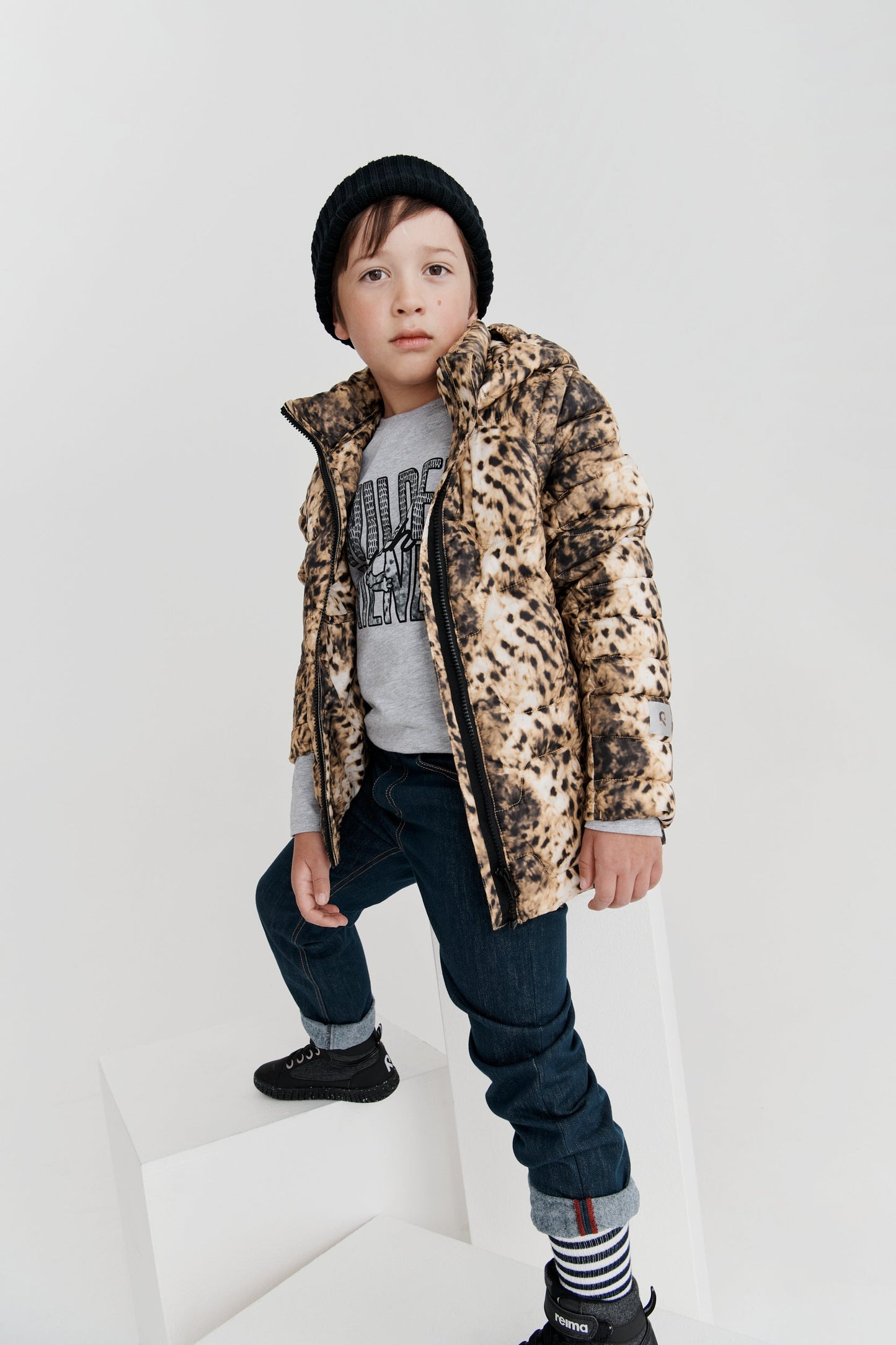 Reima x WWF Toddler & Kids Water-Repellent Jacket & Vest - Veke Ilves