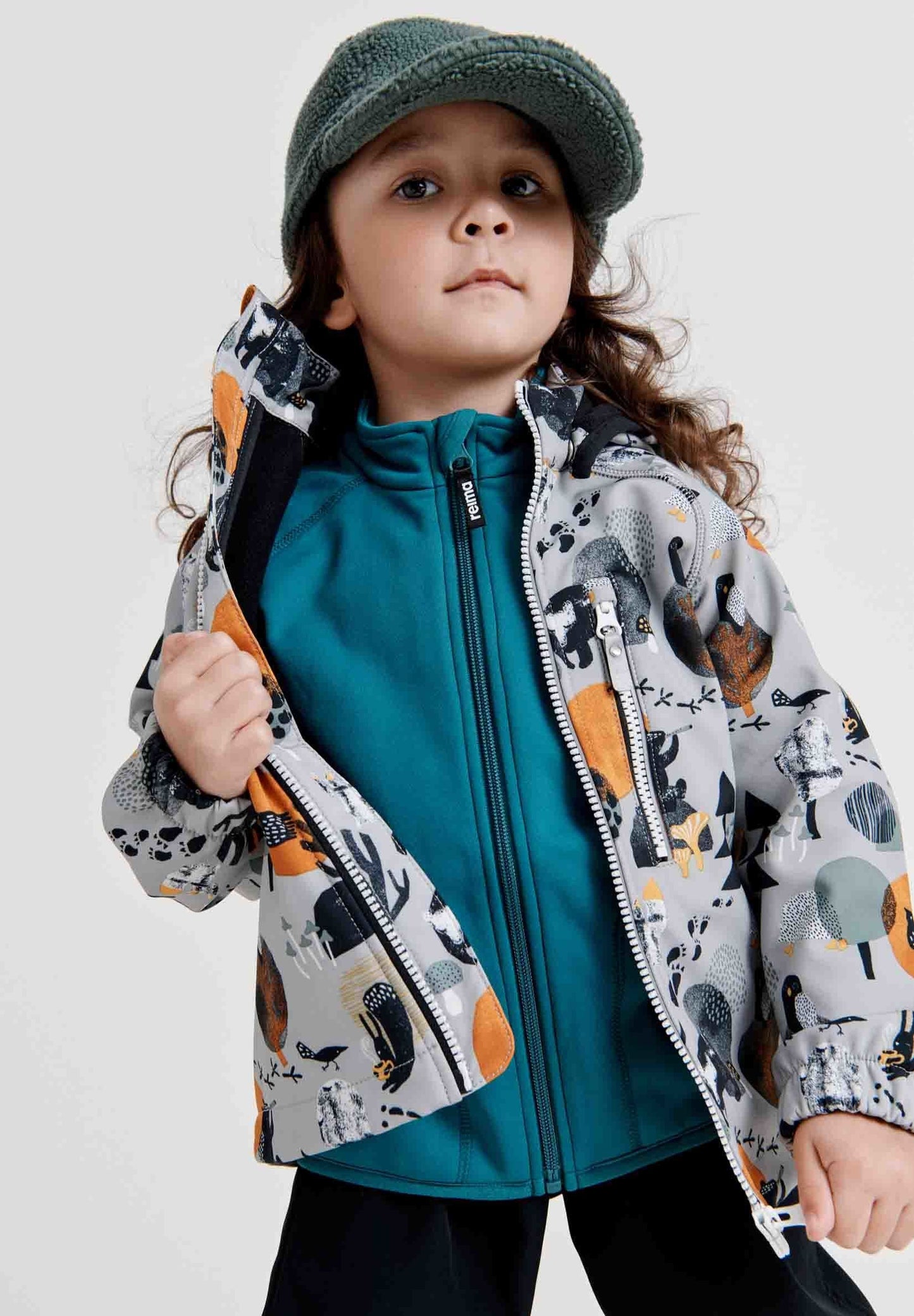 Toddler & Kids Coffee Bean Fleece Jacket - Kahvilla