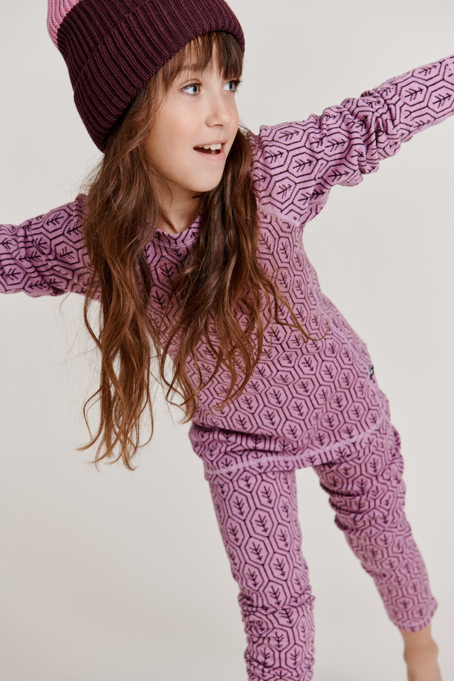 Baby, Toddler & Kids Wool Thermal Base Layer Set - Taival