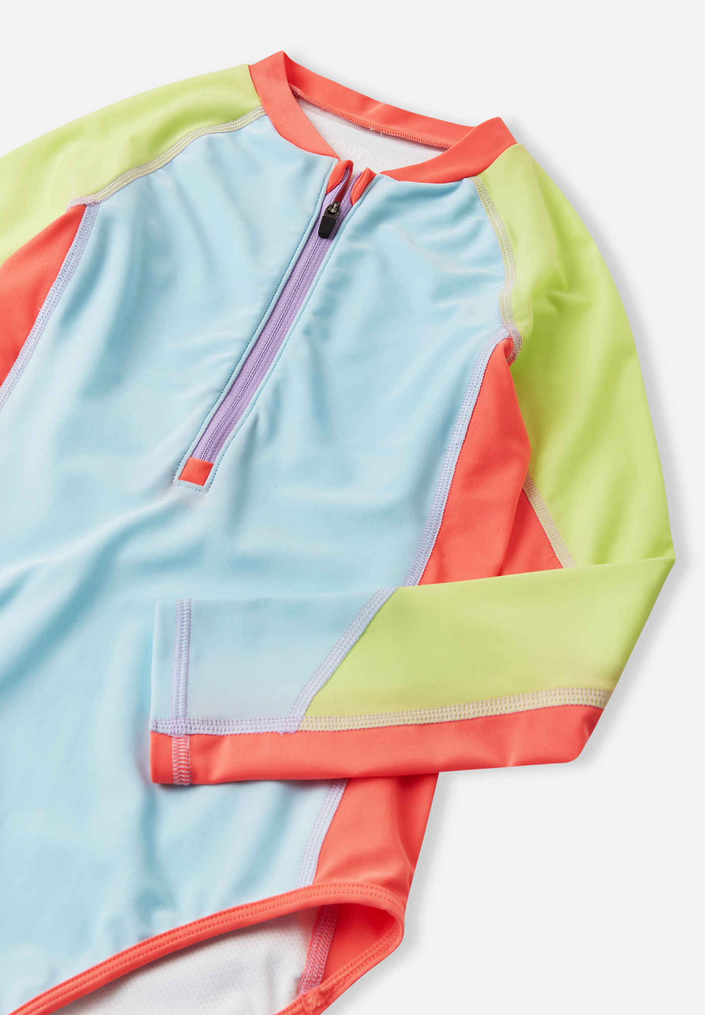 UPF 50+ Girls Long Sleeved Swimsuit - Aalloilla