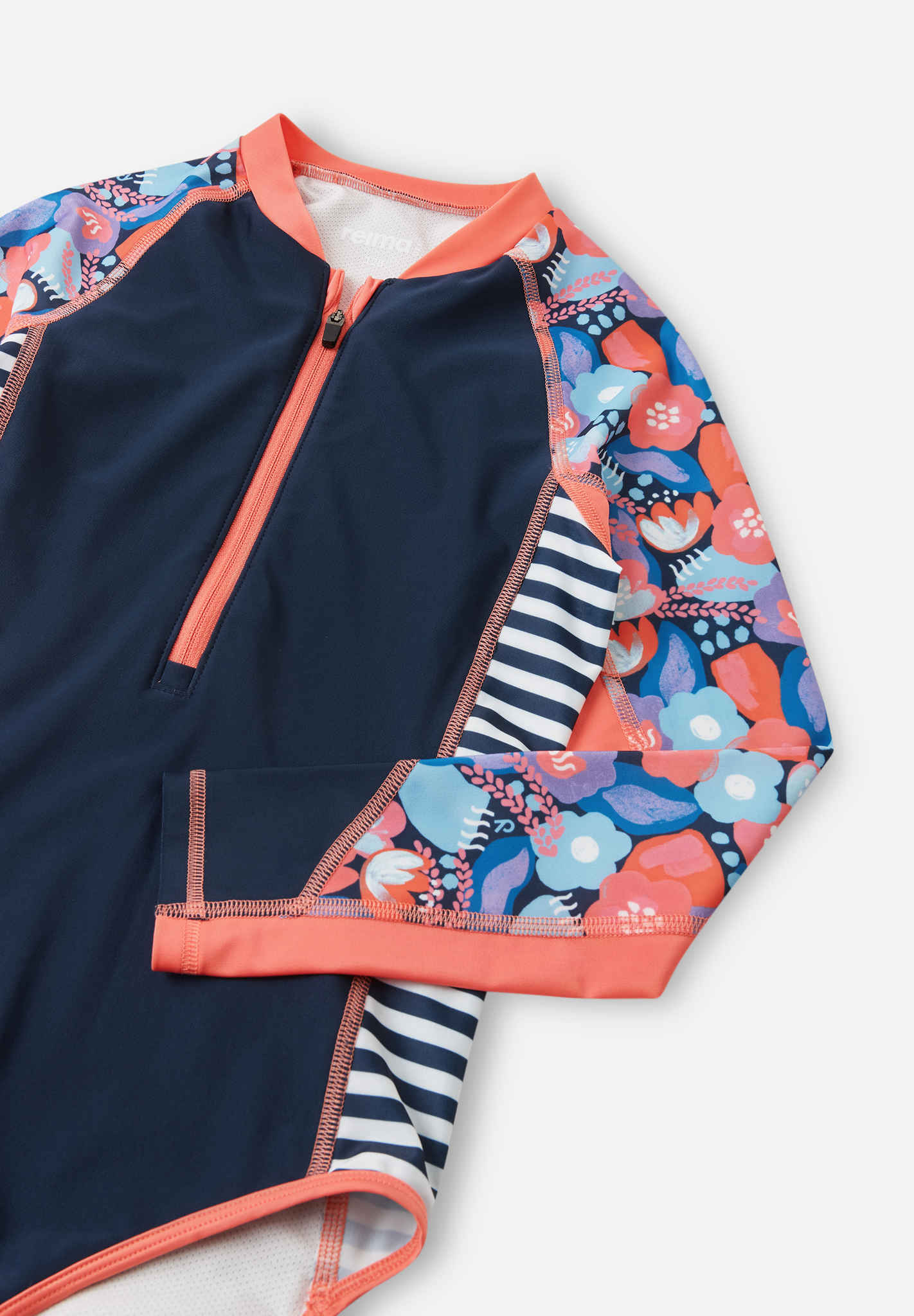 UPF 50+ Girls Long Sleeved Swimsuit - Aalloilla