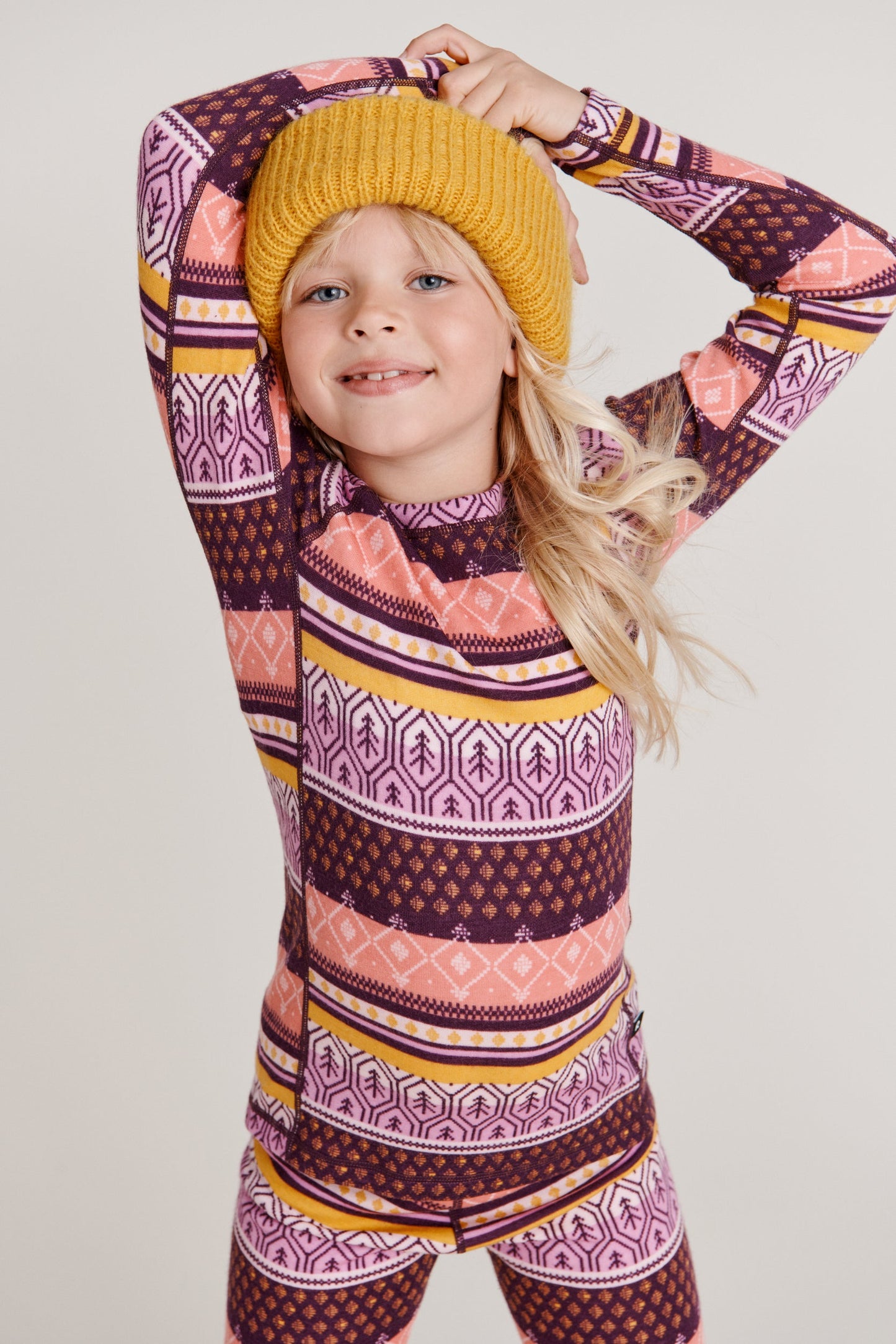 Baby, Toddler & Kids Wool Thermal Set - Taitoa