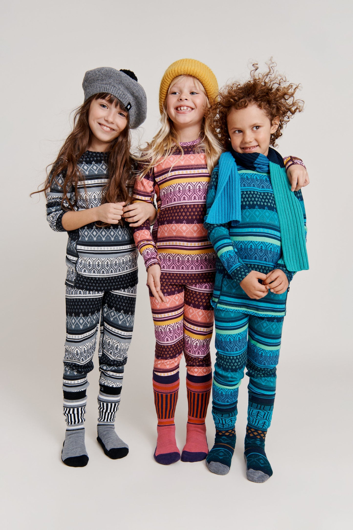 Baby, Toddler & Kids Wool Thermal Set - Taitoa